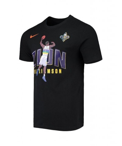 Men's Zion Williamson Black New Orleans Pelicans Hero Performance T-shirt $22.05 T-Shirts