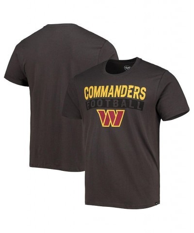 Men's '47 Charcoal Washington Commanders Dark Ops Super Rival T-shirt $14.76 T-Shirts