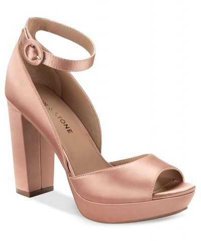 Reeta Block-Heel Platform Sandals PD15 $33.36 Shoes