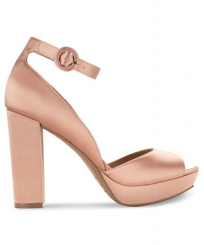 Reeta Block-Heel Platform Sandals PD15 $33.36 Shoes