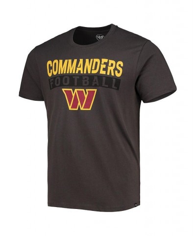 Men's '47 Charcoal Washington Commanders Dark Ops Super Rival T-shirt $14.76 T-Shirts