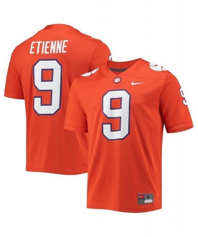 Men's Travis Etienne Orange Clemson Tigers 2021 Draft Class Game Jersey $46.00 Jersey