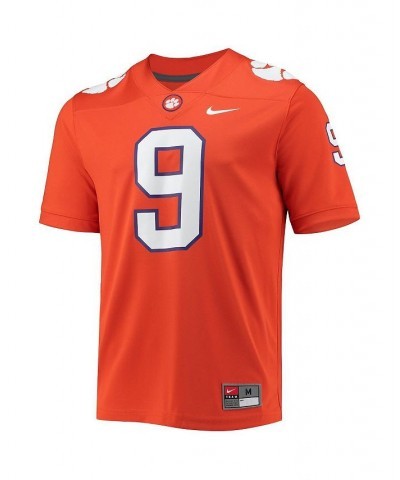 Men's Travis Etienne Orange Clemson Tigers 2021 Draft Class Game Jersey $46.00 Jersey