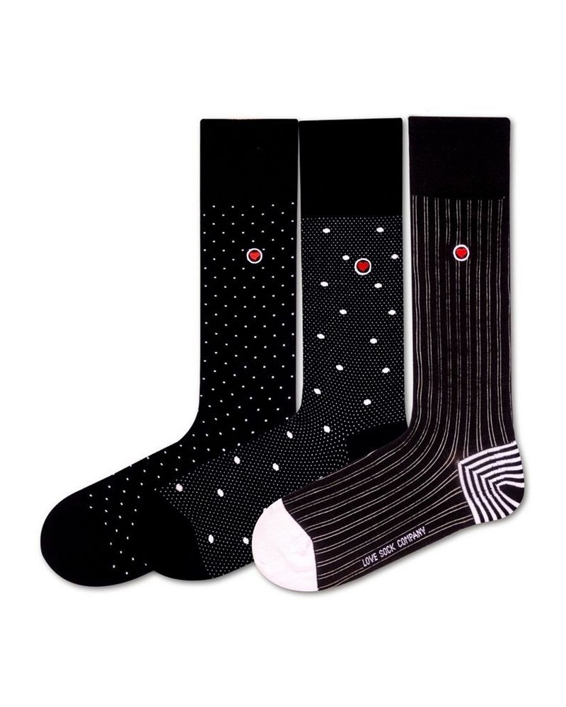 Men's Luxury Dress Socks Bundle, Pack of 3 Black $20.12 Socks