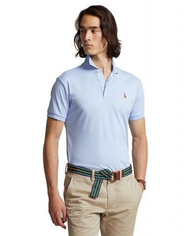 Men's Classic-Fit Soft Cotton Polo Shirt PD04 $56.40 Polo Shirts