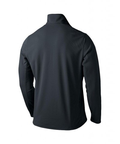 Men's Black Alabama Crimson Tide Primary Logo Training Performance Quarter-Zip Jacket $35.25 Jackets