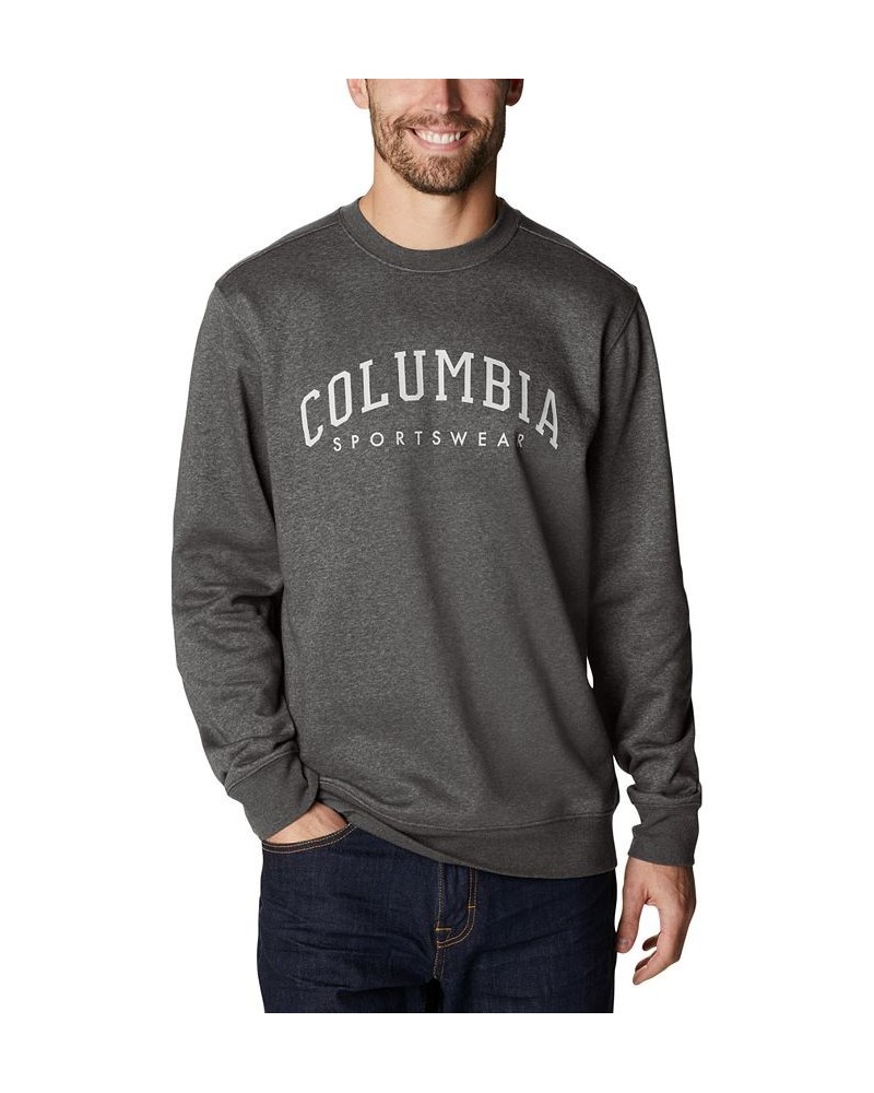 Men's Varsity Trek Crew Sweatshirt Gray $20.70 Sweatshirt