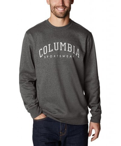 Men's Varsity Trek Crew Sweatshirt Gray $20.70 Sweatshirt