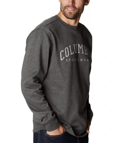 Men's Varsity Trek Crew Sweatshirt Gray $20.70 Sweatshirt