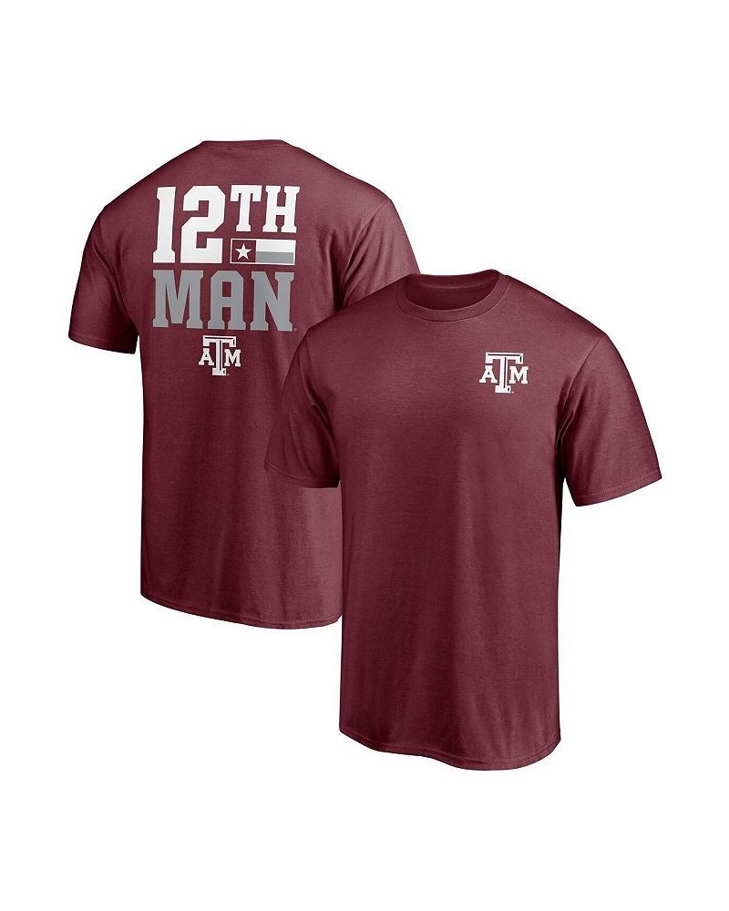 Men's Branded Maroon Texas A&M Aggies Hometown Collection 2-Hit T-shirt $14.55 T-Shirts