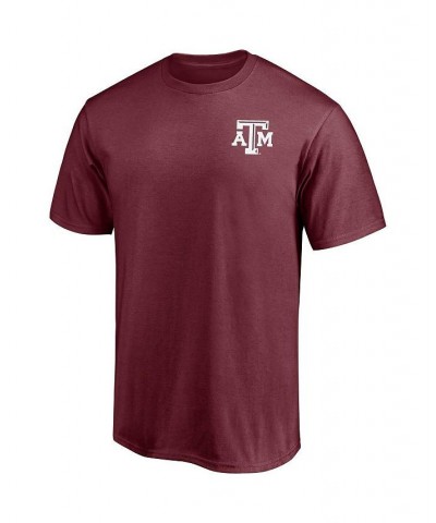 Men's Branded Maroon Texas A&M Aggies Hometown Collection 2-Hit T-shirt $14.55 T-Shirts