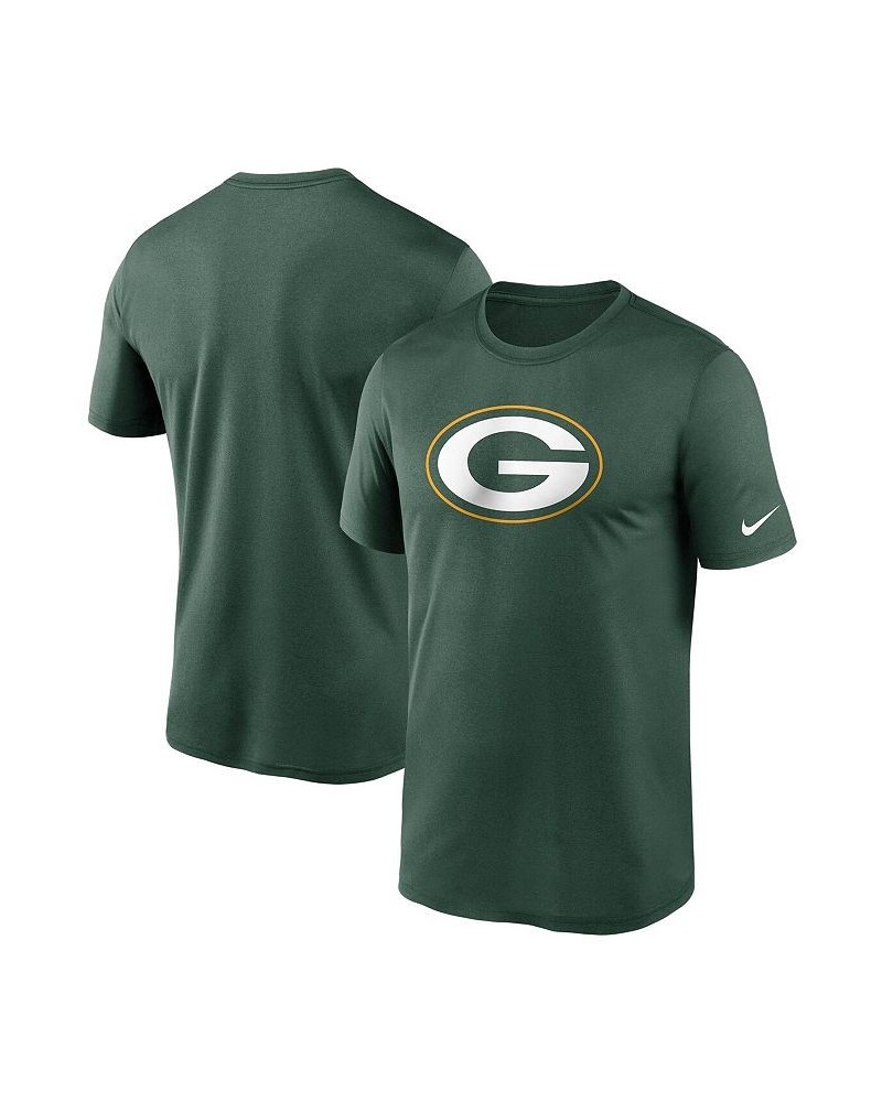 Men's Green Green Bay Packers Logo Essential Legend Performance T-Shirt $16.80 T-Shirts