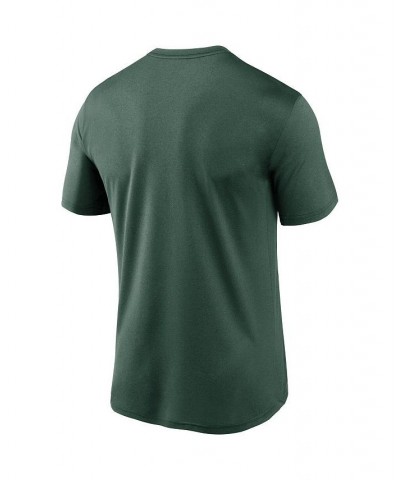 Men's Green Green Bay Packers Logo Essential Legend Performance T-Shirt $16.80 T-Shirts