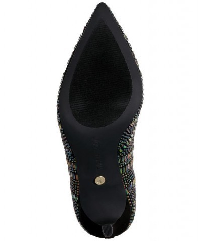 Women's Kaia Bling Pointed-Toe Pumps Black $42.71 Shoes