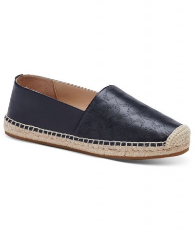 Womens Carley Espadrille Flats Black $58.90 Shoes