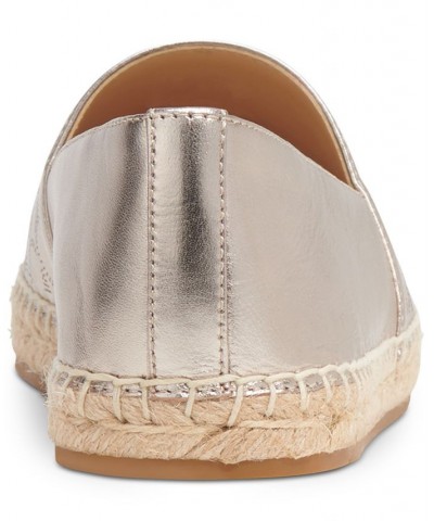 Womens Carley Espadrille Flats Black $58.90 Shoes