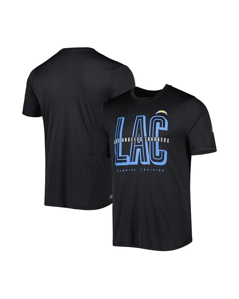 Men's Black Los Angeles Chargers Scrimmage T-shirt $15.40 T-Shirts