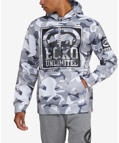 Men's Prism Pyramid Hoodie Gray $28.56 Sweatshirt