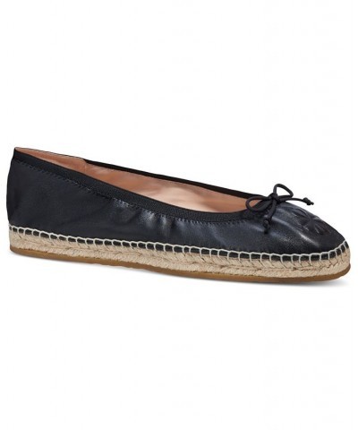 Women's Clubhouse Espadrille Flats Black $56.68 Shoes