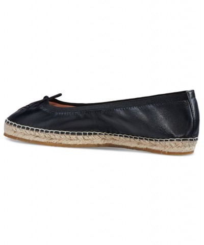 Women's Clubhouse Espadrille Flats Black $56.68 Shoes