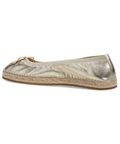 Women's Clubhouse Espadrille Flats Black $56.68 Shoes