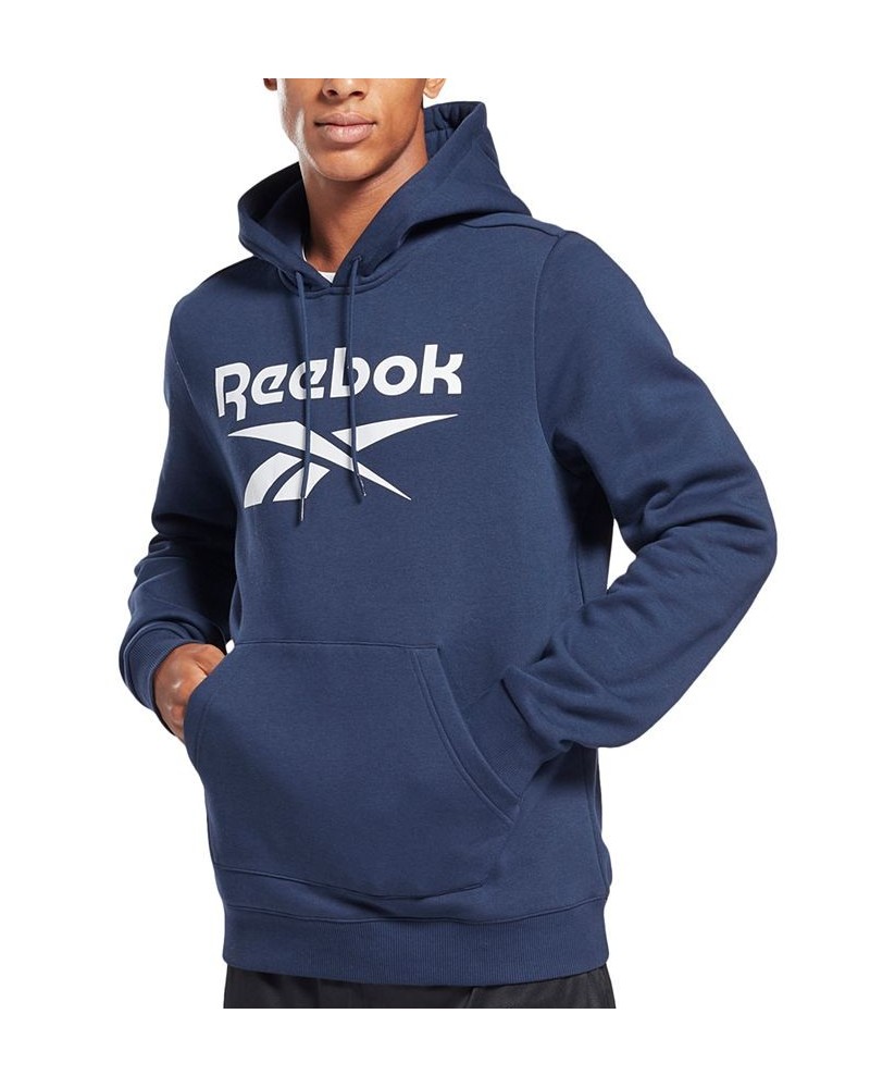 Men's Logo-Print Fleece Hoodie & Joggers Vector Navy $21.99 Sweatshirt