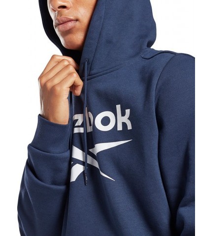 Men's Logo-Print Fleece Hoodie & Joggers Vector Navy $21.99 Sweatshirt