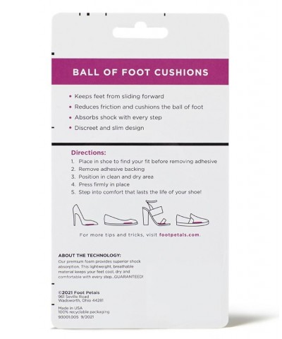 Fancy Feet by Ball of Foot Cushions Shoe Inserts Black $15.67 Shoes