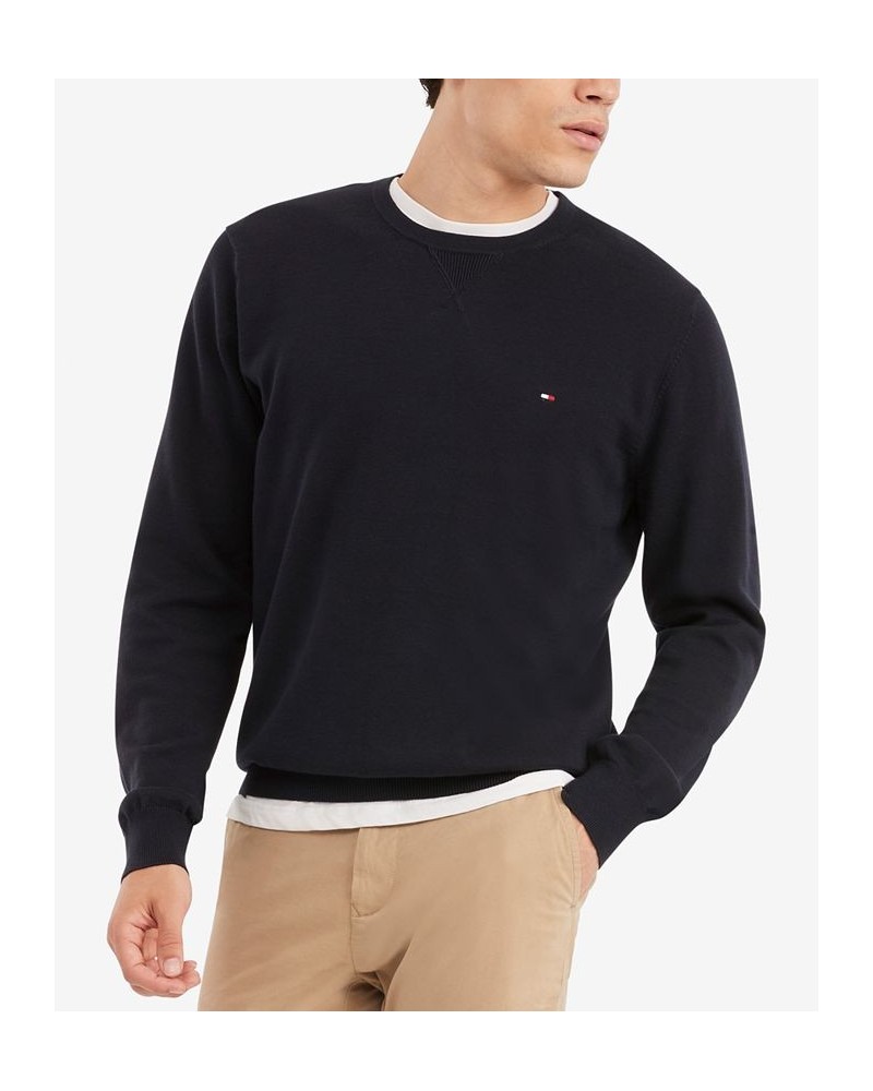 Men's Signature Solid Crew Neck Sweater PD06 $27.92 Sweaters