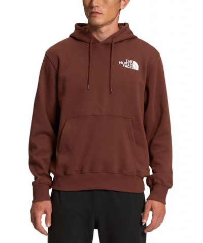 Men's Box NSE 'Never Stop Exploring' Pullover Hoodie Dark Oak/tnf Black $38.25 Sweatshirt