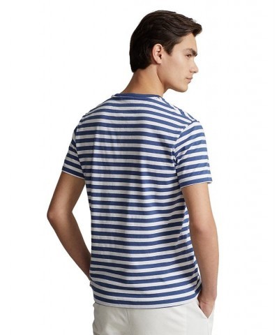 Men's Classic-Fit Striped Jersey T-Shirt PD01 $31.85 T-Shirts