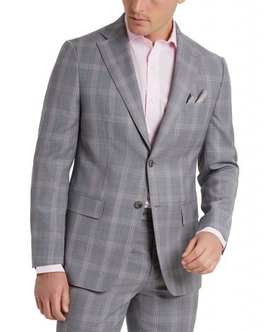 Men's Slim-Fit Wool Suit Jacket Multi $147.90 Suits