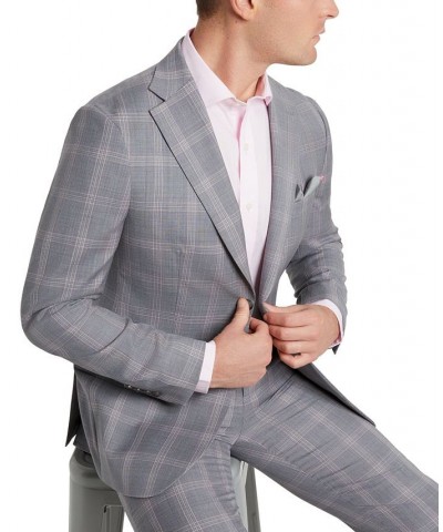 Men's Slim-Fit Wool Suit Jacket Multi $147.90 Suits