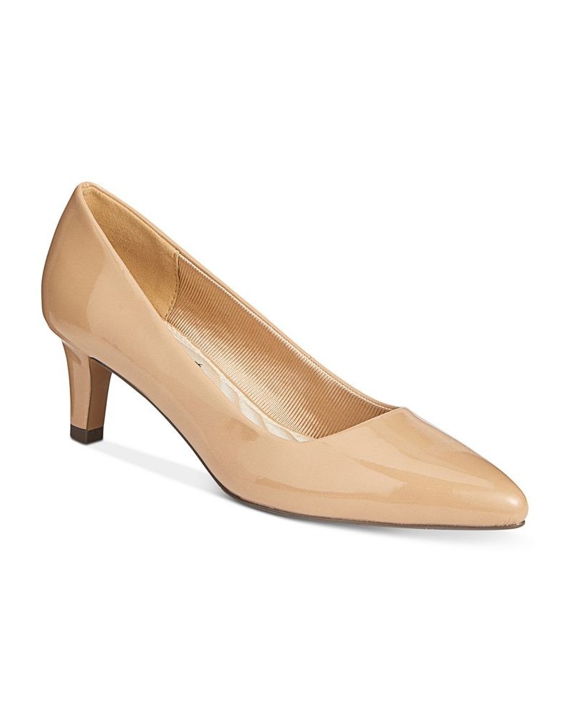 Pointe Pumps Nude Patent $36.40 Shoes