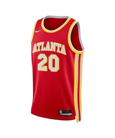 Men's and Women's John Collins Red Atlanta Hawks 2022/23 Swingman Jersey - Icon Edition $54.99 Jersey