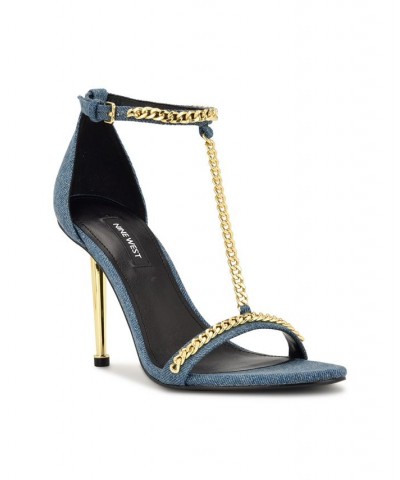 Women's Ropes Ankle Strap Stiletto Dress Sandals PD05 $65.33 Shoes