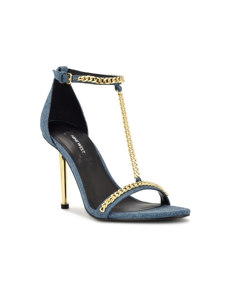 Women's Ropes Ankle Strap Stiletto Dress Sandals PD05 $65.33 Shoes