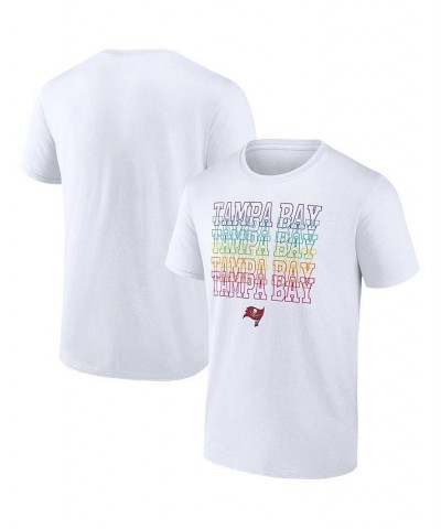 Men's Branded White Tampa Bay Buccaneers City Pride Team T-shirt $19.79 T-Shirts