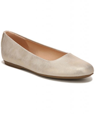 Women's Wexley Flats Gold $40.50 Shoes