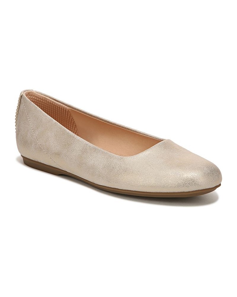 Women's Wexley Flats Gold $40.50 Shoes