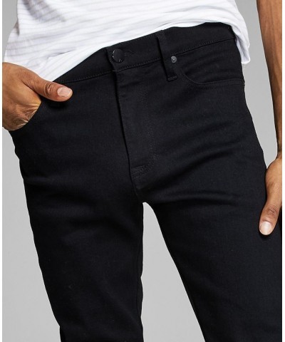 Men's Skinny-Fit Stretch Jeans Black $15.05 Jeans