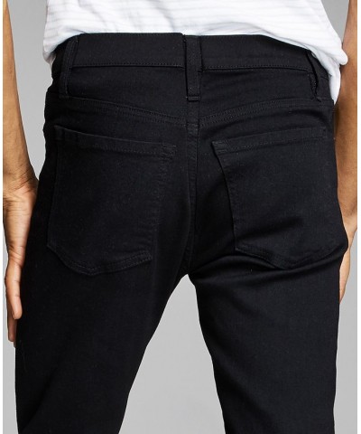 Men's Skinny-Fit Stretch Jeans Black $15.05 Jeans