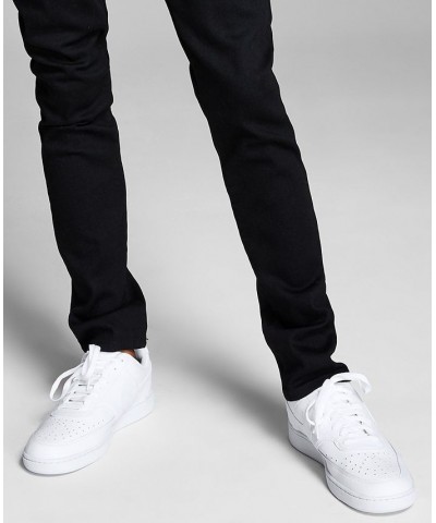 Men's Skinny-Fit Stretch Jeans Black $15.05 Jeans