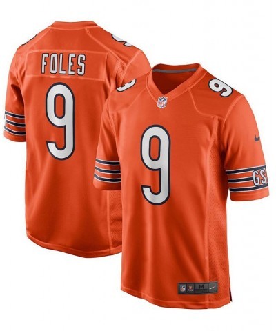 Men's Nick Foles Orange Chicago Bears Game Jersey $48.15 Jersey