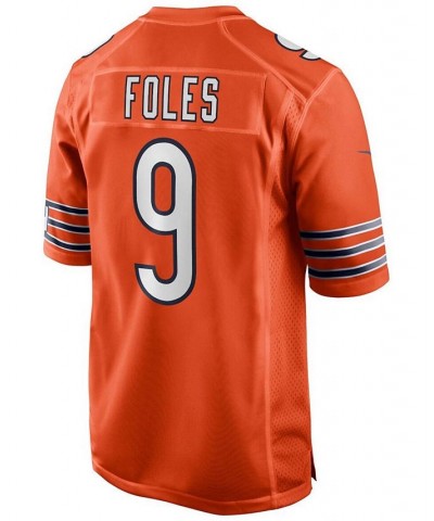 Men's Nick Foles Orange Chicago Bears Game Jersey $48.15 Jersey