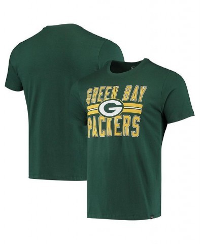 Men's '47 Green Bay Packers Block Stripe Super Rival T-shirt $13.64 T-Shirts