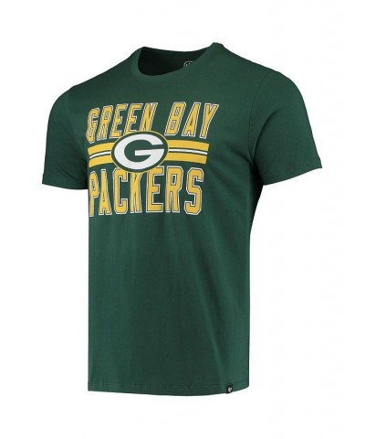 Men's '47 Green Bay Packers Block Stripe Super Rival T-shirt $13.64 T-Shirts