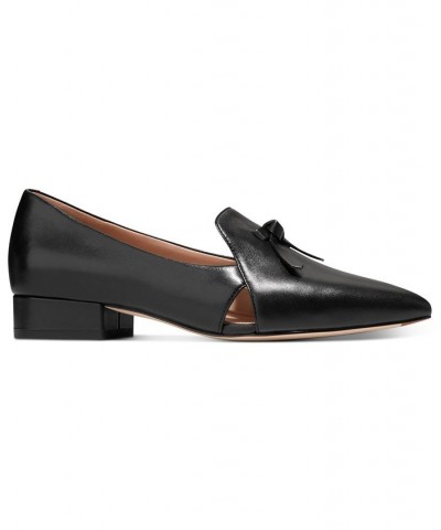 Women's Viola Skimmer Loafer Flats Black $75.60 Shoes