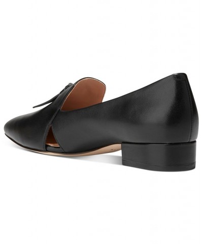 Women's Viola Skimmer Loafer Flats Black $75.60 Shoes