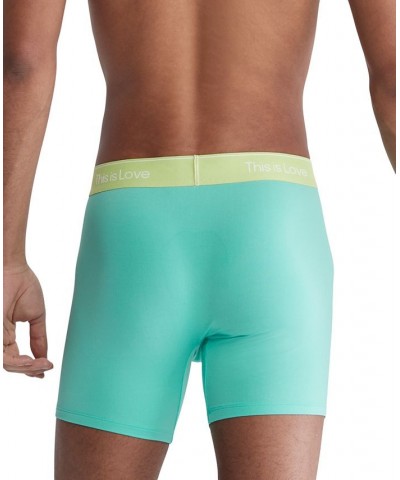 Men's Pride This Is Love Boxer Briefs Green $15.20 Underwear